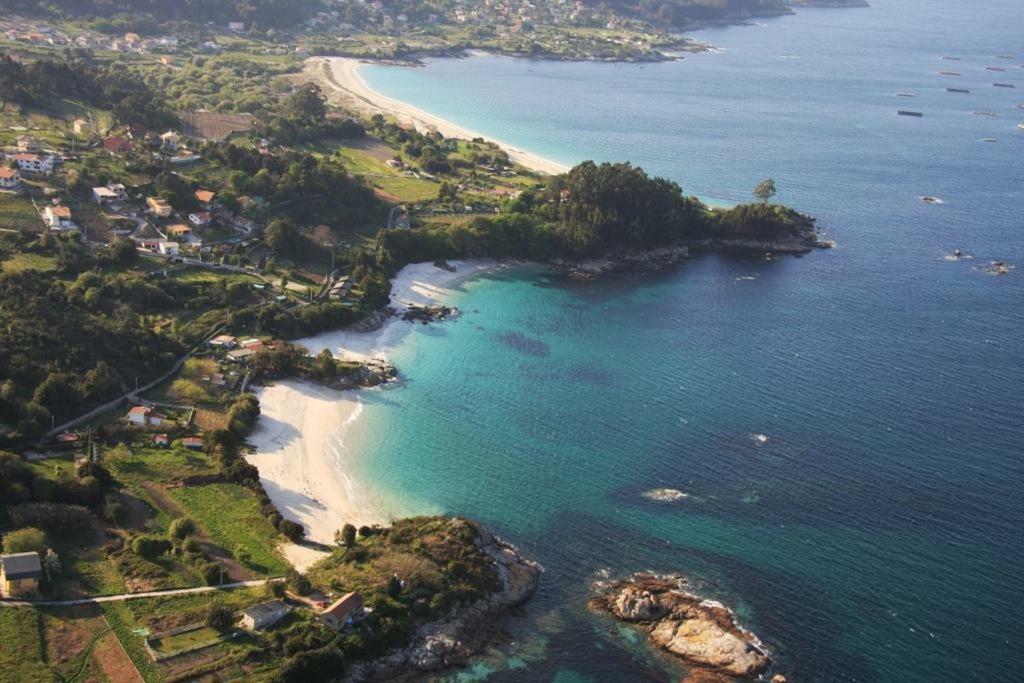 Casa Apartamento A Pie De Playa Areabrava - En Cangas - Hio -Galicia- Espana 外观 照片